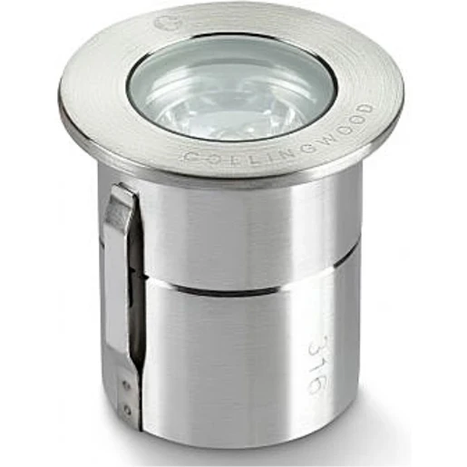 Groundlight Walk Over Spot 1W Stainless Steel Neutral White LED Ip