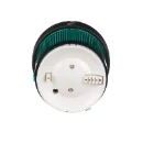 Lens Unit Illuminated Steady Light 250V Green