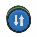 Head - Spring Return Pushbutton -W