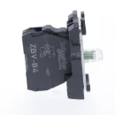 Red Light Block with Body/Fixing Collar Integral LED 110-120V