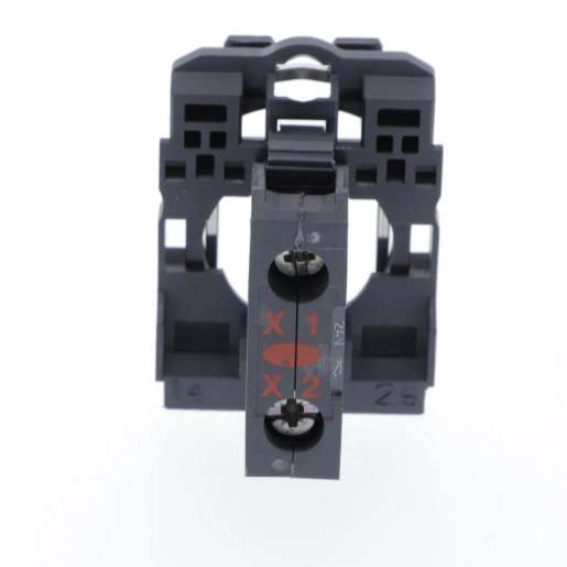 Red Light Block with Body/Fixing Collar Integral LED 110-120V