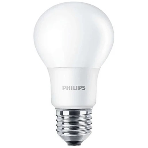 COREPRO LED FROSTED GLS BULB 5W 40W E27 ES 840 COOL WHITE NON-DIMMABLE
