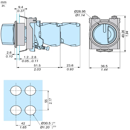 Metal Flush Kit (SS And Ipb)