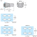 FLUSH PL GR LED 230V