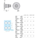Mushroom Head For Emergency Stop P/B 60mm Dia Red Trig Turn Release