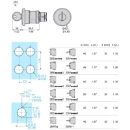 Red 40 Emergency Stop Switching Off Head 22 Trigger & Latching Key Release