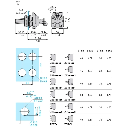 Tele Head And Potentiometer