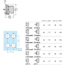Body Complete Screw Clamp Connection Integral 24V Yellow LED