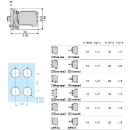 Green Light Block with Body/Fixing Collar with BA9S LED Bulb 400V