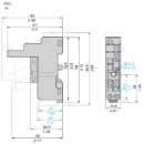 Zelio RSZ Electric Relay Socket 250V AC
