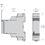 Multifunction Timer Relay, 24VDC/24..240 V AC, 2 C/O