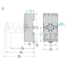 Socket Ruzmixed Contact 10A < 250V Connector for Relay Rumc2-