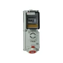 Switched Interlocked RCD Protected Socket 32A 400V 5P IP67 A Type