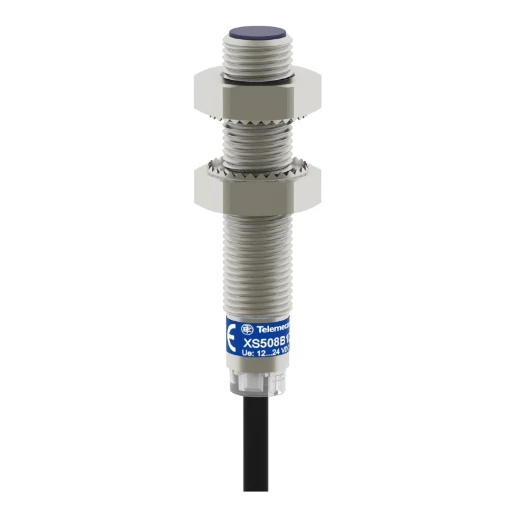 Inductive Sensor Xs5m8 L33mm Stainless Sn1.5mm 12-24Vdc Cable 2M