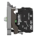 White light block with body/fixing collar with integral LED 230...240V