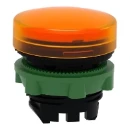 XB5 Plain Lens for Integral LED Pilot Light Head 22mm Yellow