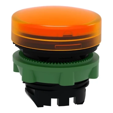 XB5 Plain Lens for Integral LED Pilot Light Head 22mm Yellow