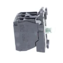 Blue light block with body/fixing collar with integral LED 24V 1NO+1NC