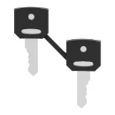Set of 2 Keys 421E