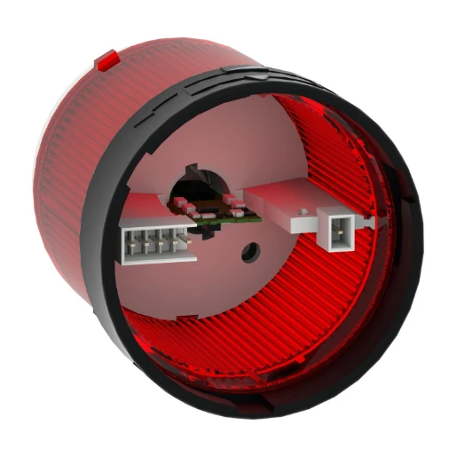 70mm Illuminated Unit Flashing Red IP65 24V