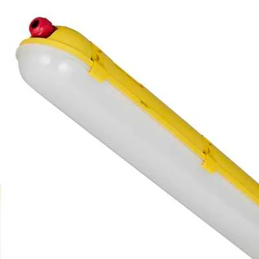 Batten LED 30W 2000lm 110V IP65 5ft Yellow