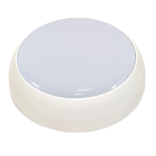 13 5W IP44 4000K E3 White 325mm 1250lm Round LED Bulkhead