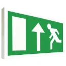Basics Emergency Exit Box 5.2W 393 x 193 x 27mm White