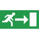 Basics Emergency Exit Box 5.2W 393 x 193 x 27mm White