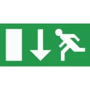 Basics Emergency Exit Box 5.2W 393 x 193 x 27mm White