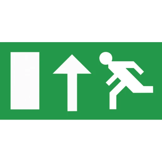 Basics Emergency Exit Box 5.2W 393 x 193 x 27mm White