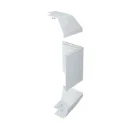 167 x 50mm White Sterling Profile 1 PVC-U External Bend