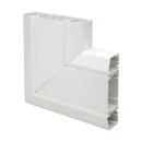 White Apollo Dado Flat Angle 235 x 235 x 40mm