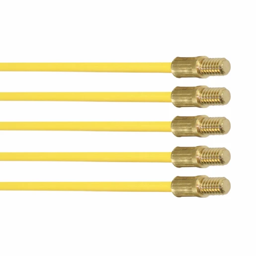 Super Rod Replacement Rods (5 x 1m Yellow 4mm)