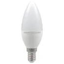 5W 6500K SES-E14 LED Candle Thermal Plastic Dimmable Lamp