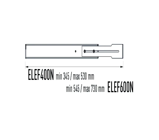 19'' Fixed Shelf 1U 4 Fixing Points Depth 600mm - Black