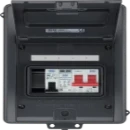 Sync Energy Weatherproof Ip65 Grey 5 Module Populated EV Kit Complete With 100A Main Switch 40A MCB Type 2 SPD