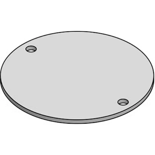 Circular Box Lid Galvanised