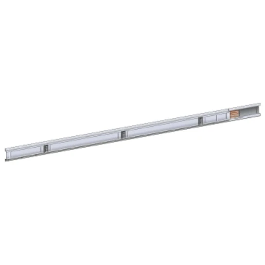 Trunking Ms BBAR Double Sided 1+1 160A 1M Galvanised Steel Tap-Off Outlets