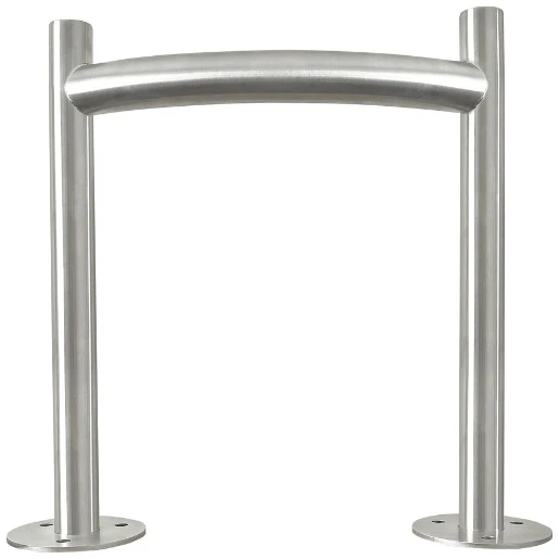Sync Energy Crash Barrier for EV Charge Points H-Style Stainless Steel
