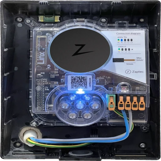 Zaptec Go 7.4kw EV Charger Asphalt Black