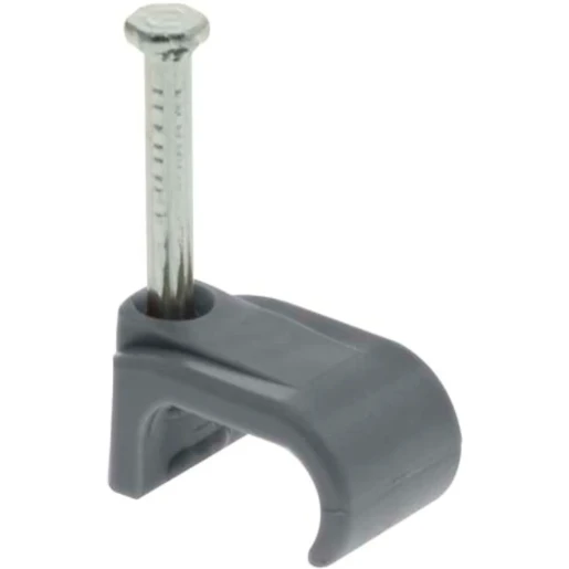2 x 2.5mm (Double T&E Cable) Cable Clips - Grey