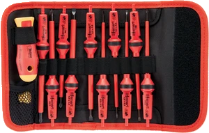 Set of 10 Blades Interchangeable Screwdrivers