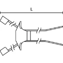 Hellerman T50SDSBS5 Stud Tie PK=500