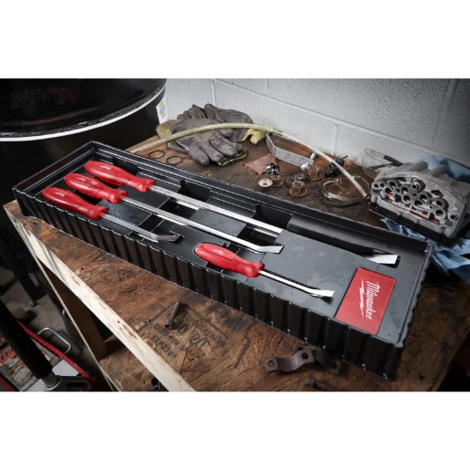 Milwaukee® 4PC PRY BAR SET