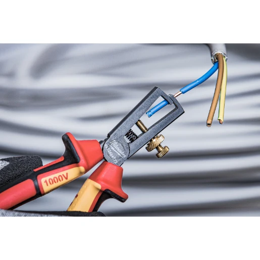 Milwaukee® VDE Wire Stripping Plier 160mm