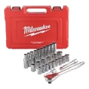 Milwaukee® 1/2in Metric Ratchet + Socket Set