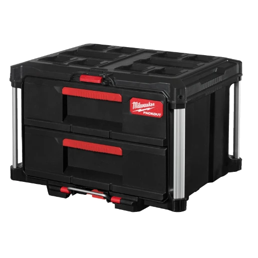 Milwaukee® PACKOUT 2 Drawer Tool Box - 1pc