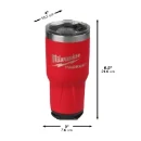 Milwaukee® PACKOUT™ Tumbler 887ml Red