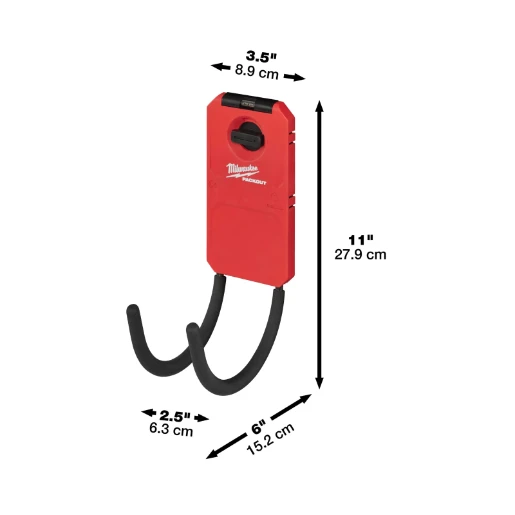 Milwaukee® PACKOUT CURVED UTILITY HOOK - 1PC