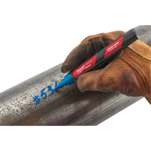 Milwaukee® LIQUID PAINT MARKER - BLUE
